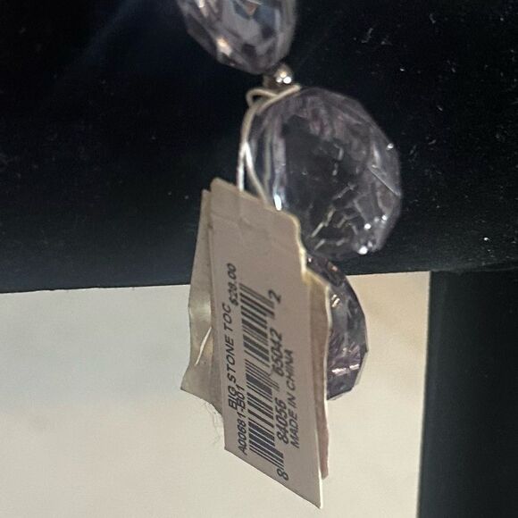 Large Crystal Beaded Stretchy‎ Bracelet - Picture 10 of 13